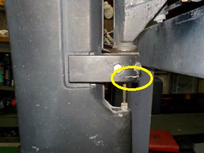 ブラケット交換整備