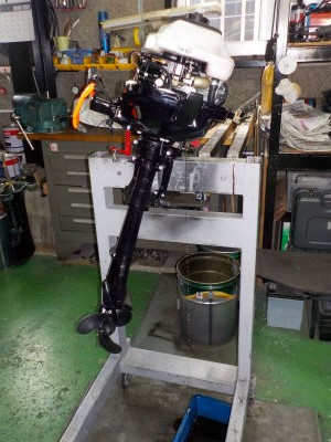 2馬力　オイル交換