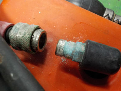 コネクター交換