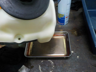 燃料ライン　点検