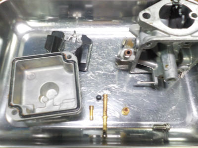 キャブレター清掃