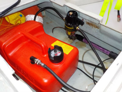 油水分離器　取付