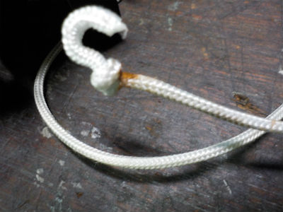 スターターロープ点検