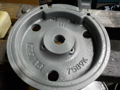 フライホイール塗装