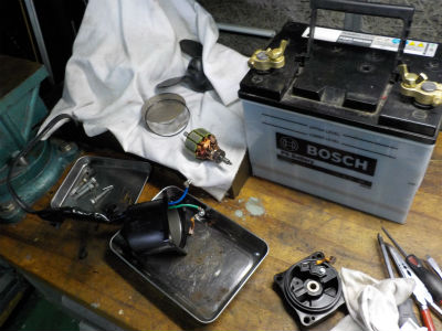 パワーチルト動作不良