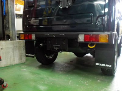 ジムニーJA11　作業