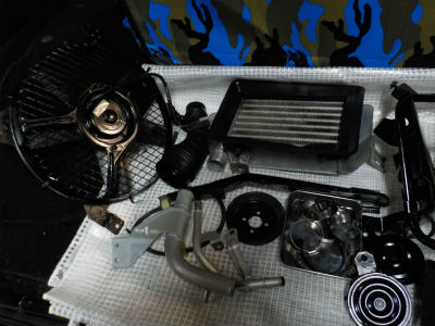 ジムニーJA11　作業