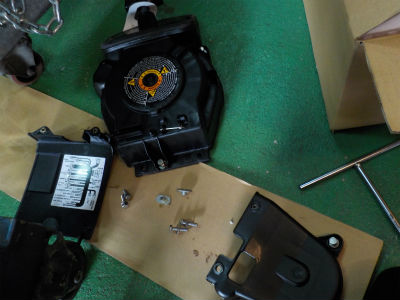 オプション　防錆スプレー散布