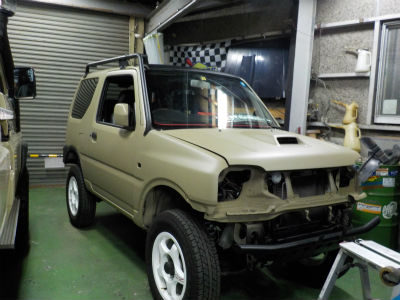 アウターロールケージ取付