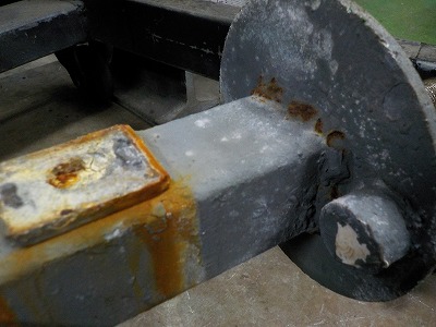 ボートトレーラー整備