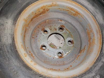 ボートトレーラー整備