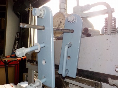 ボートトレーラー整備