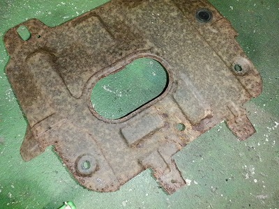 塩害ガード　塗装準備