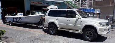 トレーラーブルボート