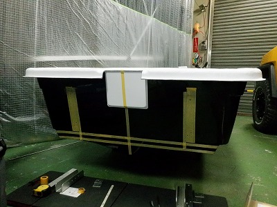 トランサムドーリー取付