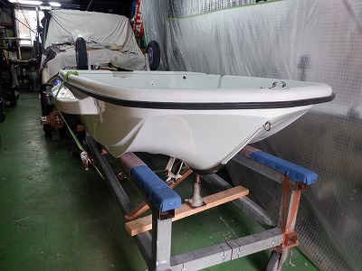 ゴムモール取付