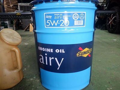 エンジンオイル交換