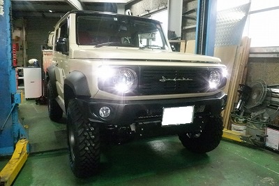 ジムニーシエラ　カスタム