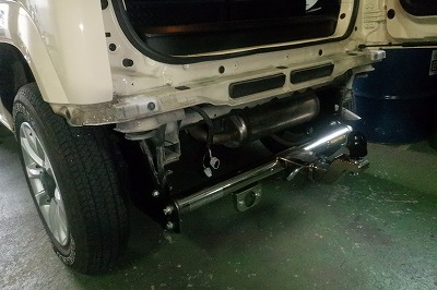 ヒッチメンバー取付