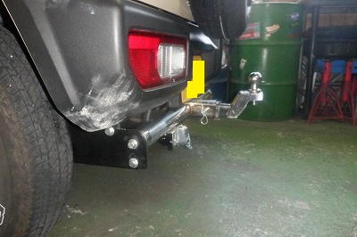 ヒッチメンバー取付