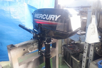 ２スト船外機　点検