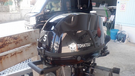 5馬力　納品