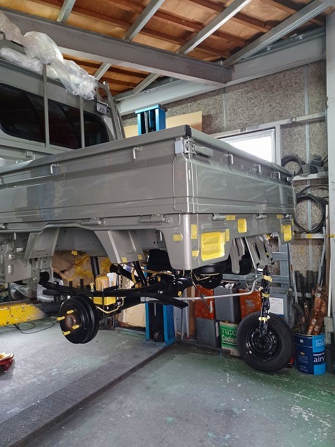 ラプターライナー塗装