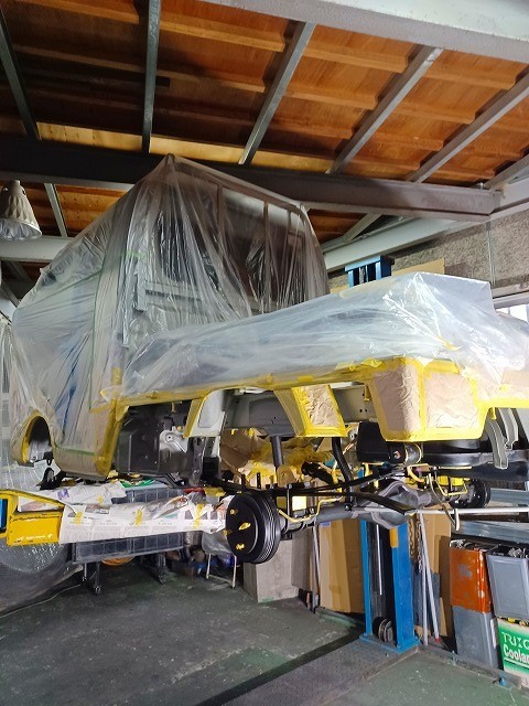 ラプターライナー塗装