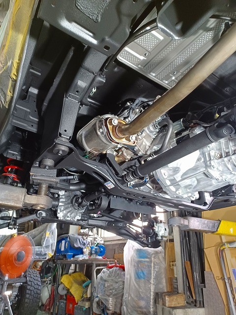 ラプターライナー塗装