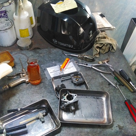 キャブレター清掃