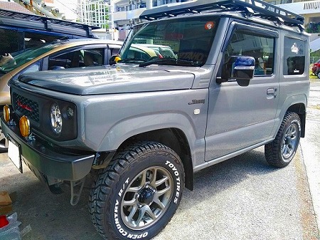 牽引フック取付