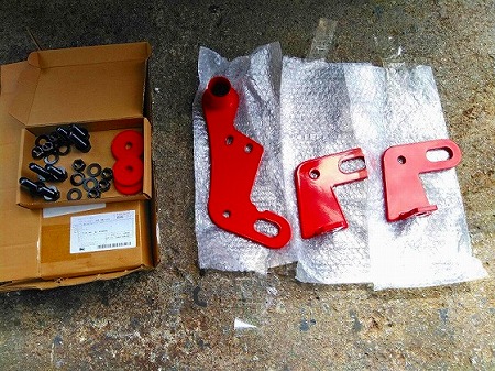 牽引フック取付