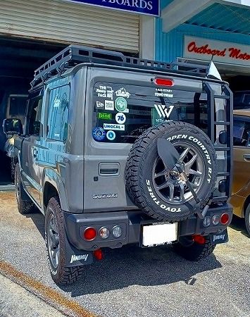 牽引フック取付