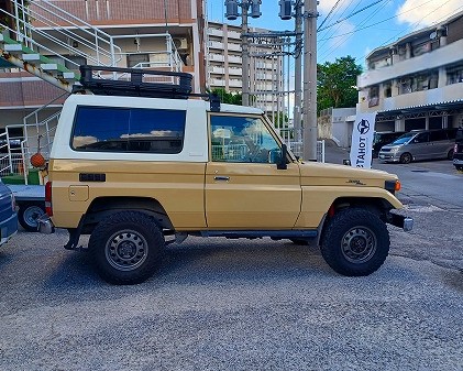 ルーフラック取付