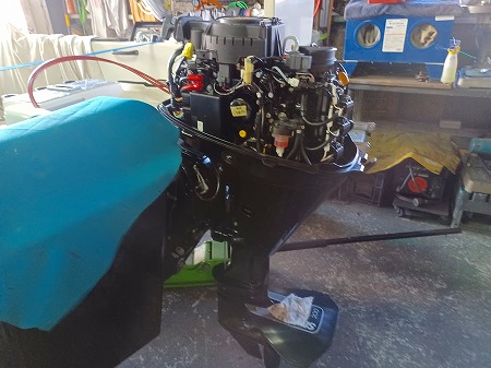 ヘルム、ケーブル交換