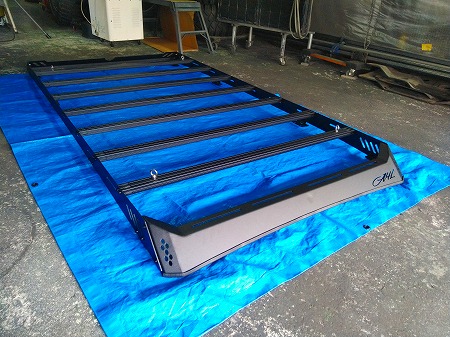 ルーフラック組立