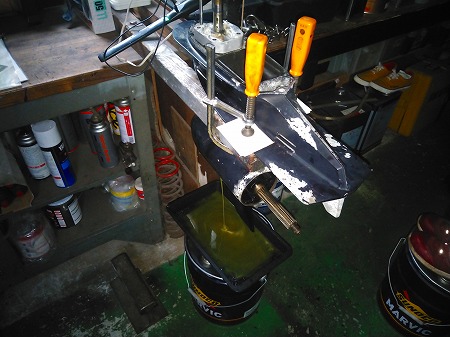 ギヤケース整備